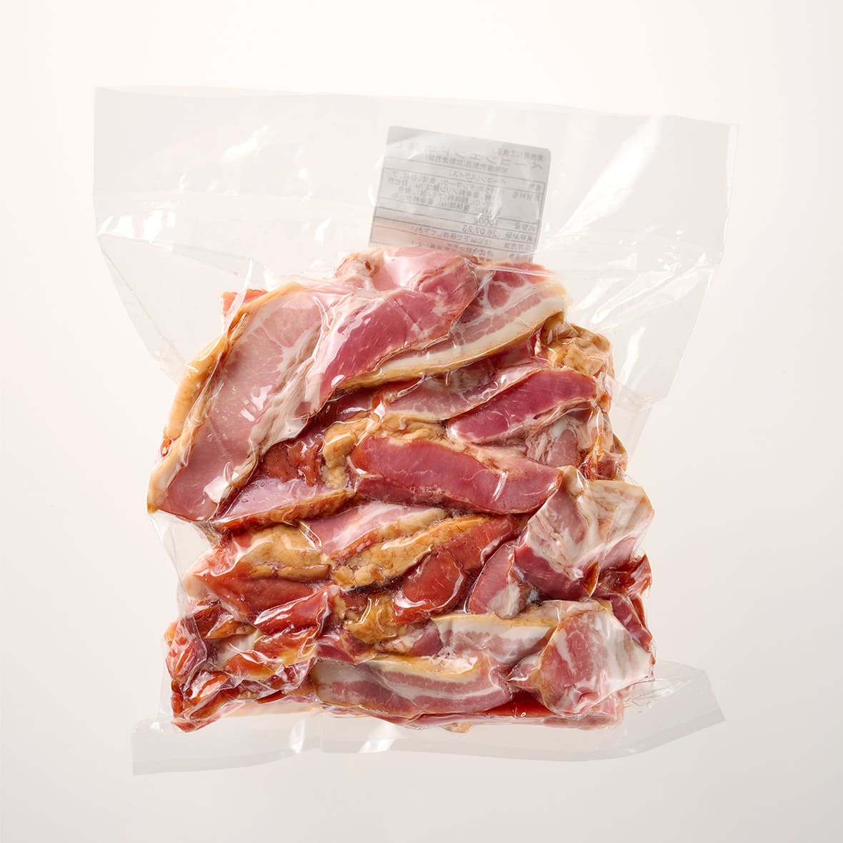 サラミとベーコン切落し