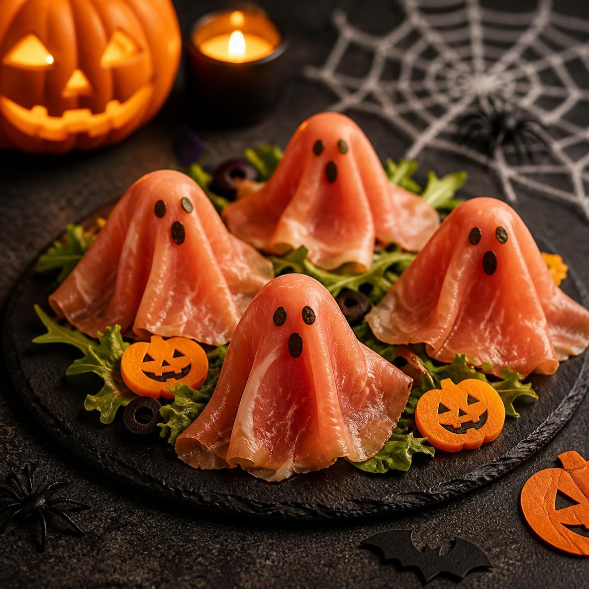 【ハロウィン特別価格】￥990 （￥1250/20％OFF)スペイン産ハモンセラーノスライス100g（14ヶ月熟成）