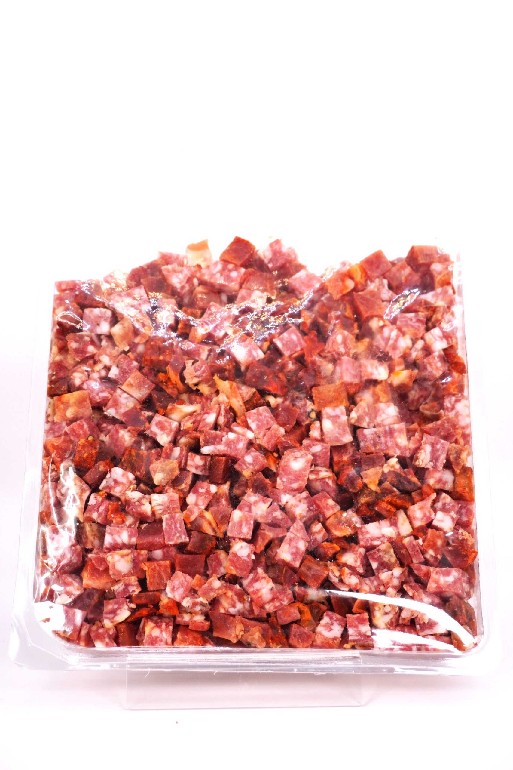 ヨーロッパ産サラミ・ダイスカット（ガスパック冷凍）500ｇ
